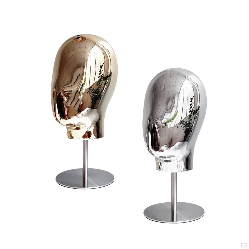 Şapka ve Kep Sergileme Standı Şapka Depolama Yuvarlak Taban Sağlam Manken Başı Model Peruk