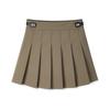 Peacebird Women's Fashion Pleated Short Skirt