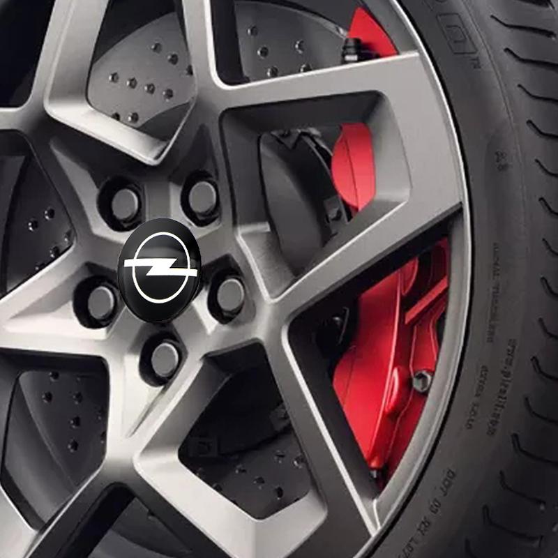 4Pcs 56MM Car Wheel Center Hub Stickers Rim Stickers Emblem For Opel Insignia Astra Antara Meriva Zafira H G Corsa