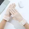 Thick Plush Touchscreen Gloves Windproof Windproof Driving Gloves Winter Warm Gloves  Cold Weather