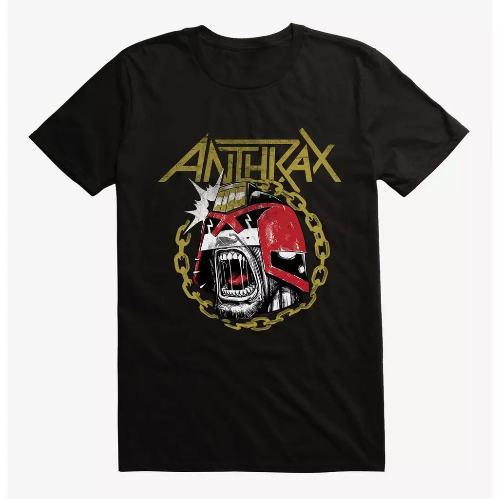 Anthrax Faust Voller Metall Band T-Shirt Baumwolle Grafik T-Shirt Unisex Unisex Sommer Streetwear