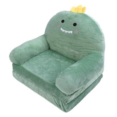 Foldable Kids Sofa Cute Cartoon Soft Comfortable Kids Folding Sofa Bed Kids Couch for Toddlers Kids