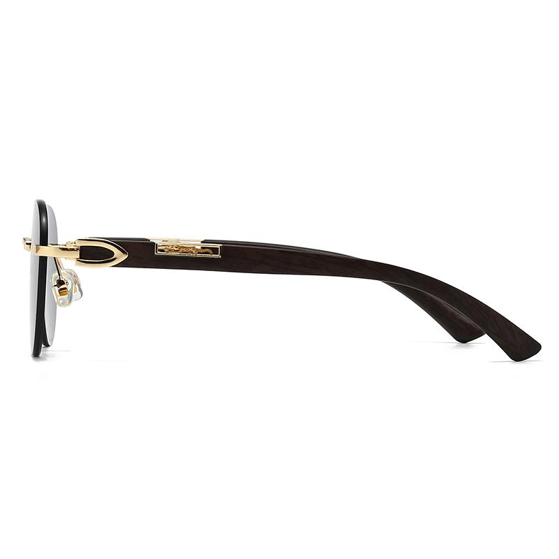 Metal Round Sunglasses Retro European American Star Trendy Street Style Fashion Sunglasses 3073
