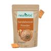Neuherbs Polvo de Sándalo Orgánico Mascarilla Facial para Piel Radiante y Eliminación Natural de Bronceado Exfoliante Puro de Chandan 100 g