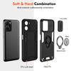 Armor Rotate With Ring Stand Camera Lens Anti-Scratch Case For VIVO Y35 Y36 Y56 Y200 Y200E Magnet Charge Cover For VIVO Y200 5G