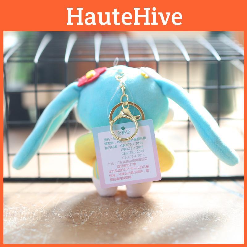 Miku Swim Hatsune Ring Keychain Anime Plush Toy Pp Cotton Gift Fans For
