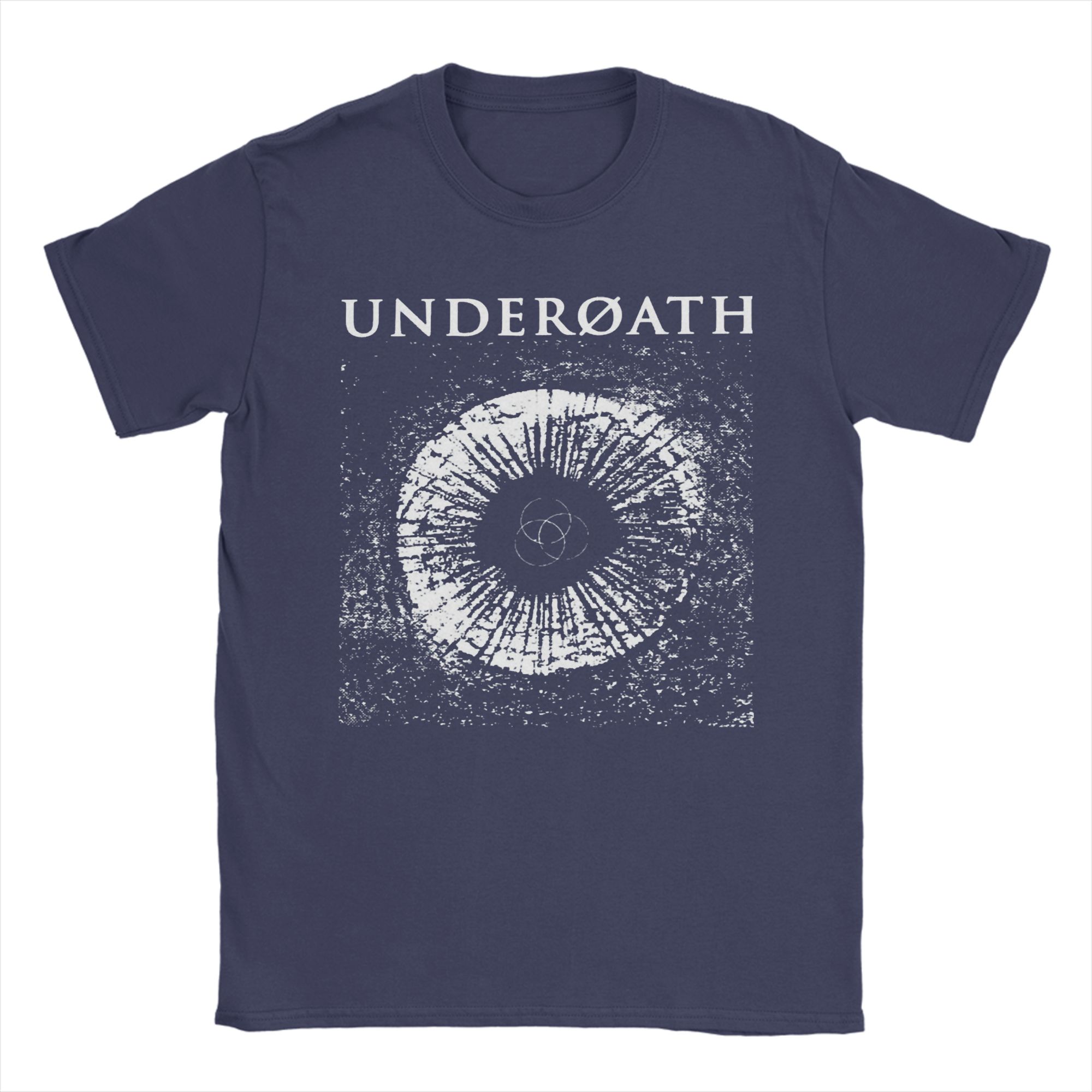 

Чоловічі футболки Underoath Band Fashion 100% бавовняні футболки з коротким рукавом Футболка з круглим вирізом Топи для вечірки 4XL