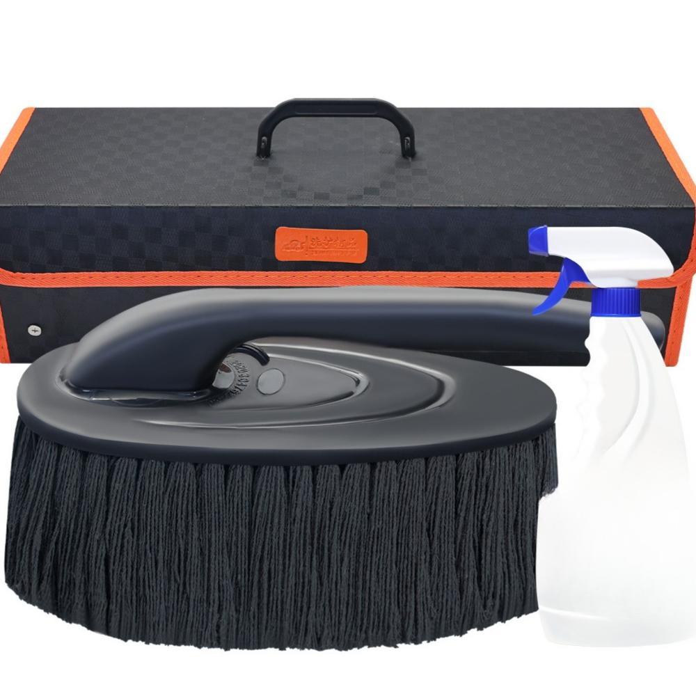 Car wash mop dust removal duster with wax brush does not hurt car paint wipe artifact cleaning soft bristle brush cleaning tool