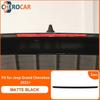 Smoked Black High Mount Brake Light Trim for Jeep Grand Cherokee 21+ Accessories