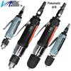 Pneumatic Air Drill with Forward/Reverse Speed Control, 3/8" Drilling Machine, 1/2" Tapping Function - Handheld Mixer Leide Zhu