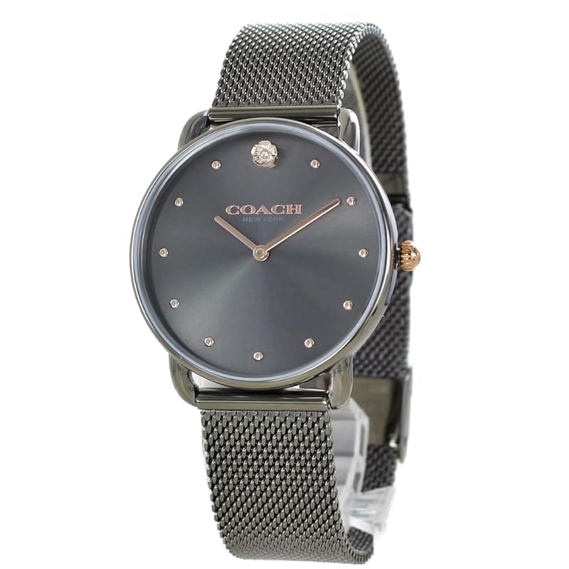 

[coach] watch ladies unisex Elliot gray stainless bracelet 14504210 [product]