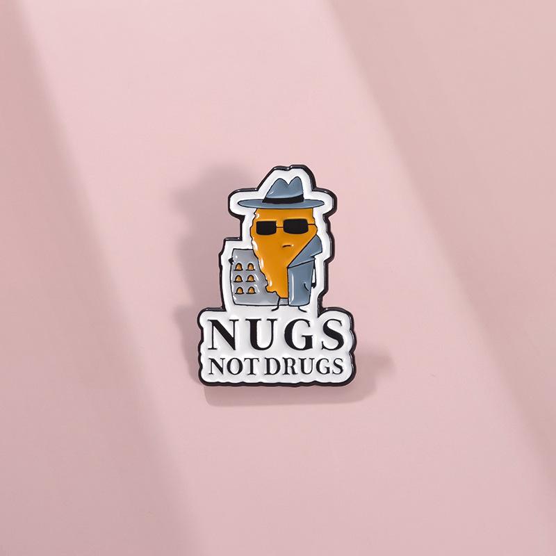 Alloy Engaging Cartoon Brooch Featuring Fun Character Design For Unique Style Choices