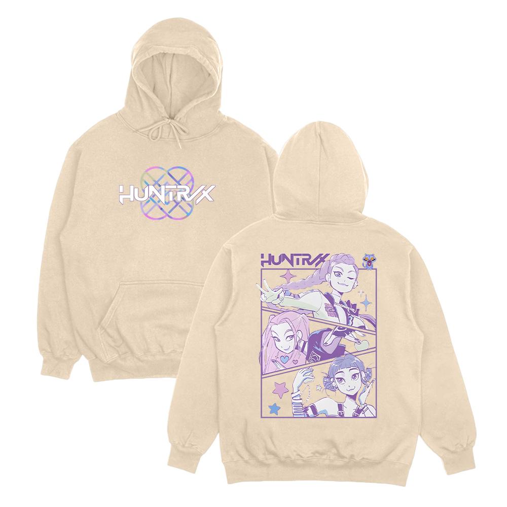 KPop Dämonenjäger Hoodies Harajuku Pullover Top Sweatshirt Mode für Frauen Männer Lässig HipHop Unisex Streetwear