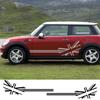 Car Sticker Flag Style Side Stripe Decals Accessories for Mini Cooper R56 R57 R58 R50 R52 R53 R59 R61 R60 F60 F55 F56 F54