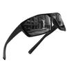 Occhiali da Sole Sportivi Polarizzati con Montatura Quadrata Protezione UV400 per Uomini Donne Outdoor Guida Pesca Ciclismo Escursionismo Moda