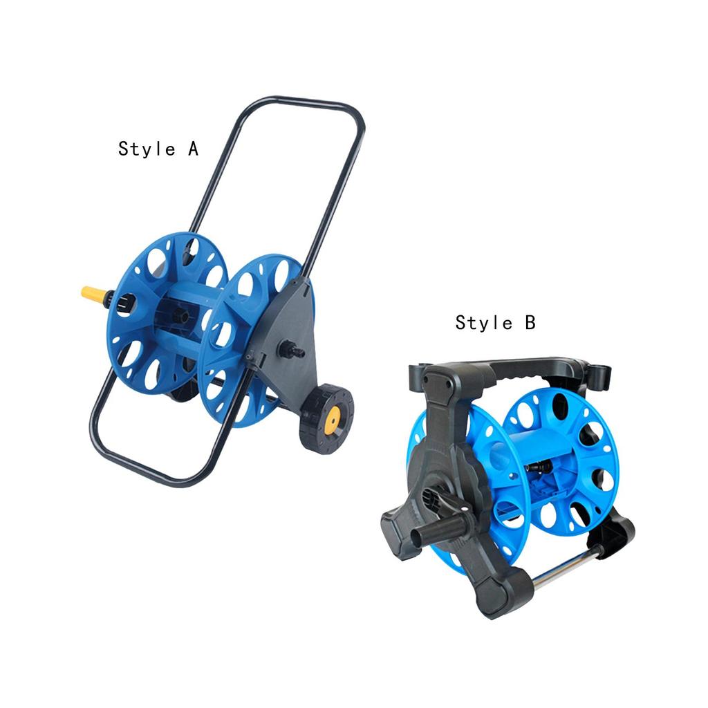 Garden Hose Reel Water Holder Storage Rack Winding Tool for Car Washing Style A