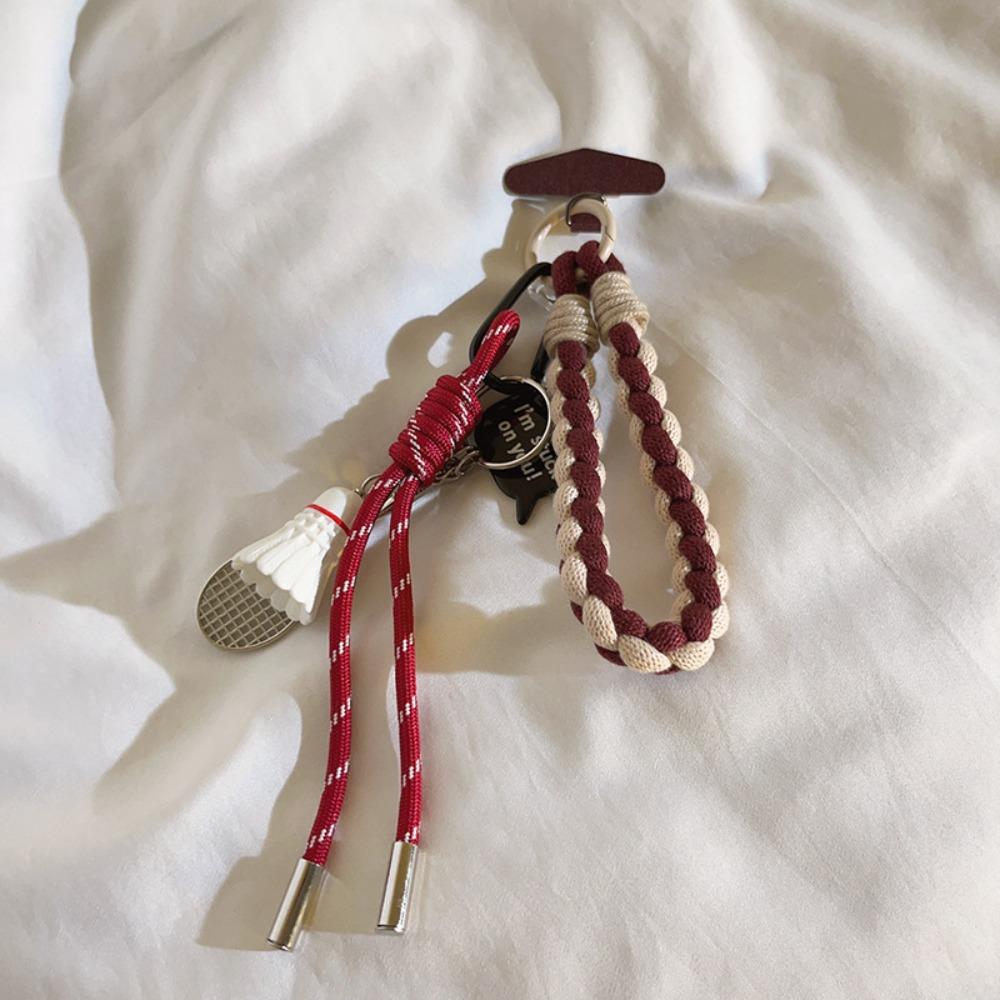 

Короткий ремешок для мобильного телефона, спортивный стиль, брелок для ключей, креативный ремешок на руку, универсальный вино красного