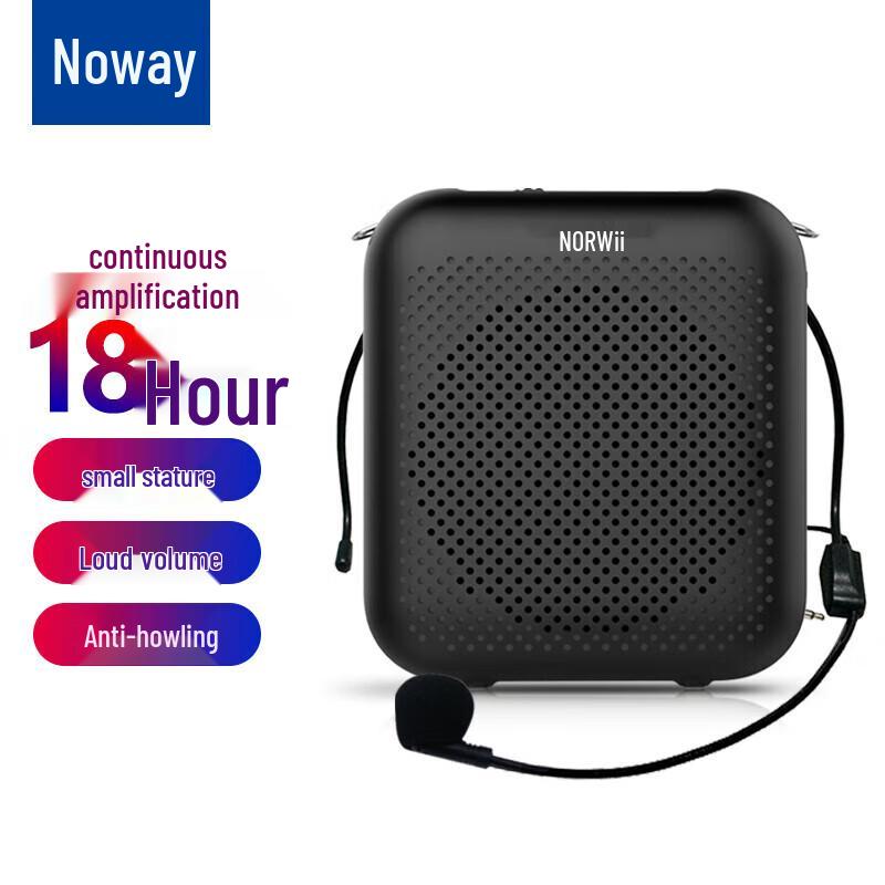NORWII S358 Portable Voice Amplifier CN Plug (adapter Included)