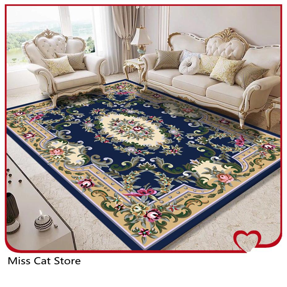 Cheap Jacquard Carpet Area Rugs for Living Room Bedroom European Coffee