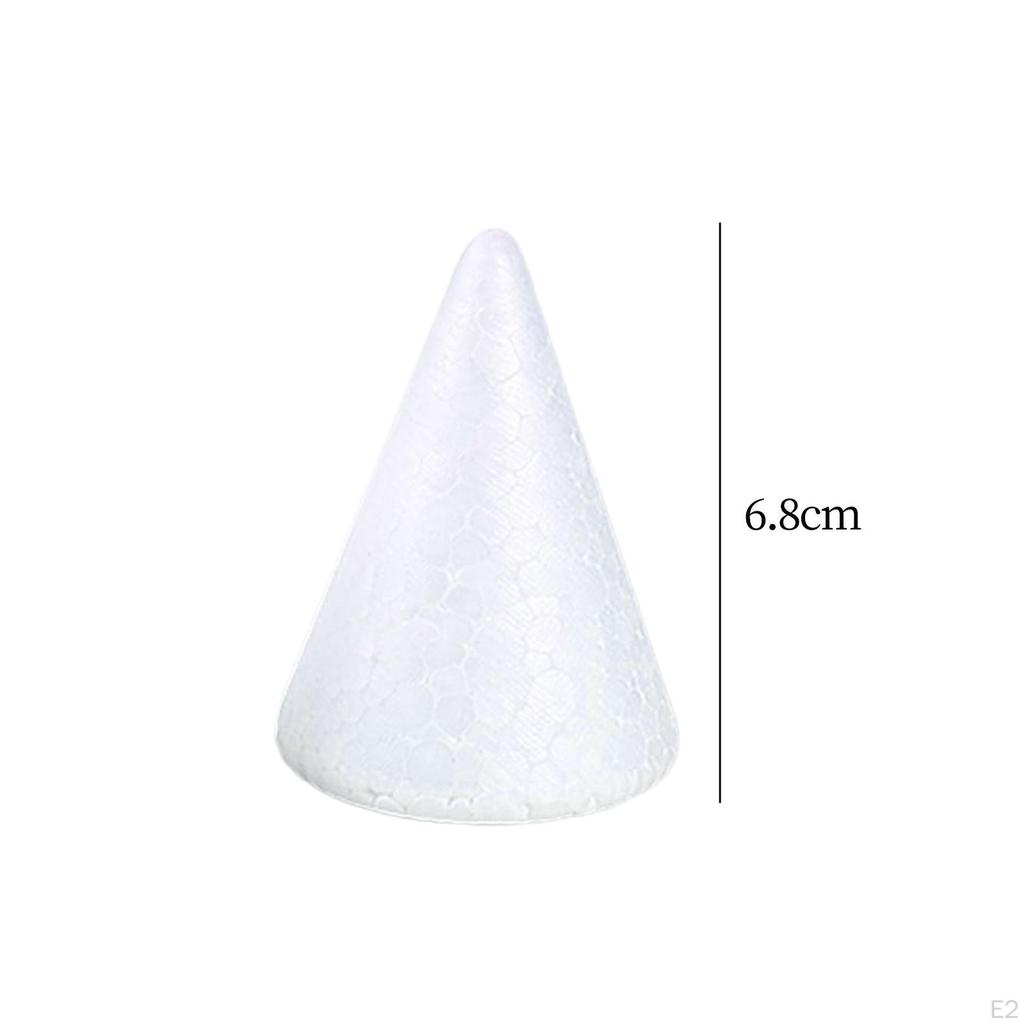 Foam Cone Craft DIY Christmas Tree Table Centerpiece Educational