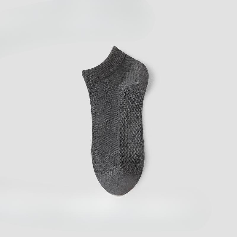 Men's Thin Summer Deodorant Sweat Absorbent Mesh Socks
