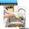 SCRUBFLEX Faucet Extension with Brush Efficient Cleaning Attachment