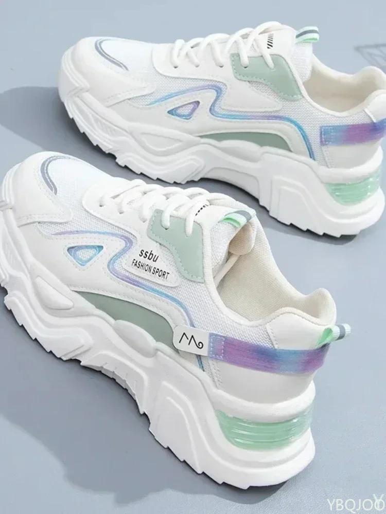 Women's Sneakers Platform Flat Shoes for Woman Shoe Casual Trainers Ladies Chunky lady Sports Shoes 2025 new