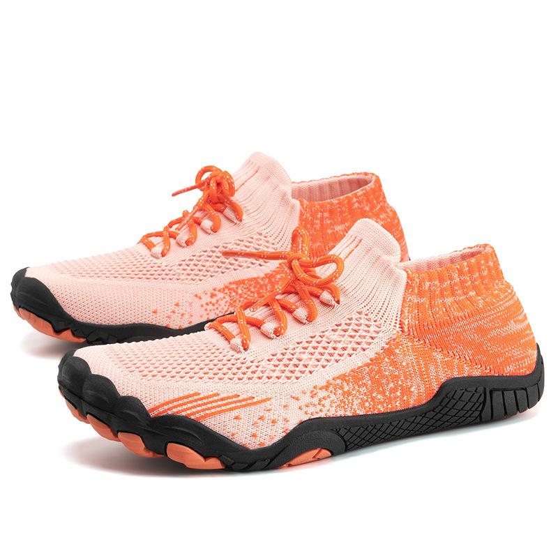 

New creek shoes men and women couple fitness yoga shoes outdoor quick-drying beach wading diving swimming shoes 38 оранжевый