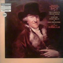 

LP Record WILHELM FRIEDEMANN BACH LEO VAN DO Complete Organ Music ETC2003 ETCETERA 1984 Netherland Classical Used