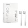 Epeios Elétrico Sonic 2 Escova de Reposição Compacta Compatível com e Escovas de Dente Elétricas Escova de Dente, Escova de Dente, Cabeças, Tamanho, "OKare! ET003,"