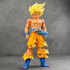 Dragon Ball Z Son Goku PVC Tryb Kolekcjonerski Zabawka Prezent Ręcznie robiona Super Saiyan Goku Figurka Akcji Statua Ozdoba na Biurko