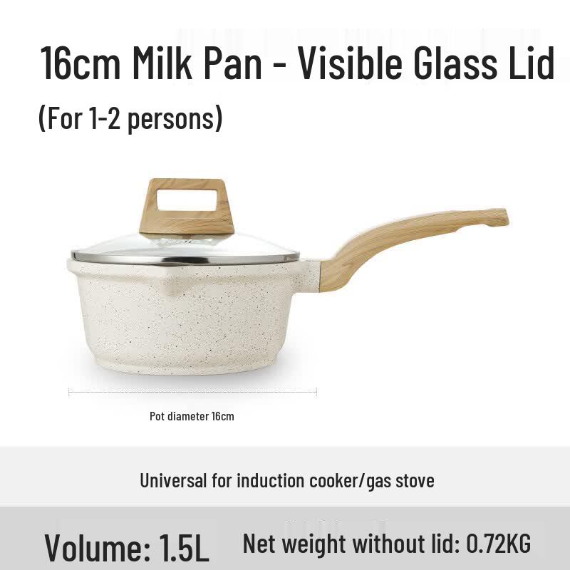 Lantuan 4-Piece Non-stick Cookware Set