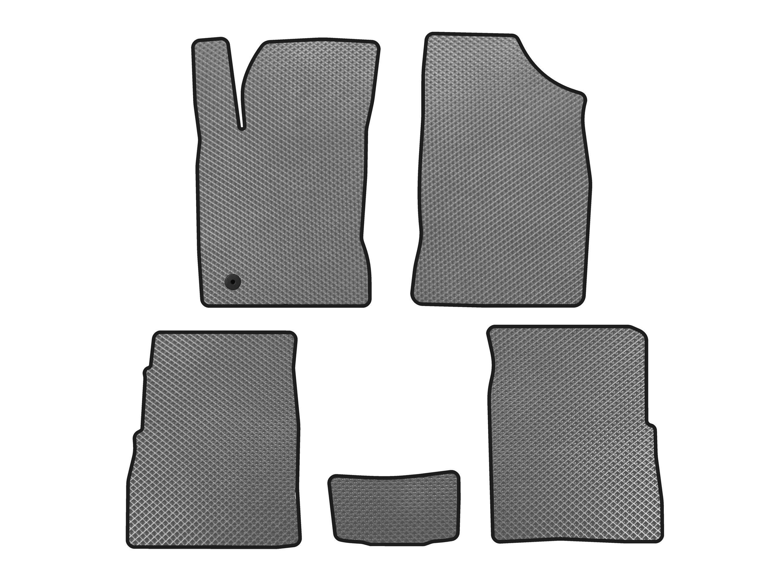 

EVA mats (HB, 5-door, Facelift, Grey) for Chrysler PT Cruiser