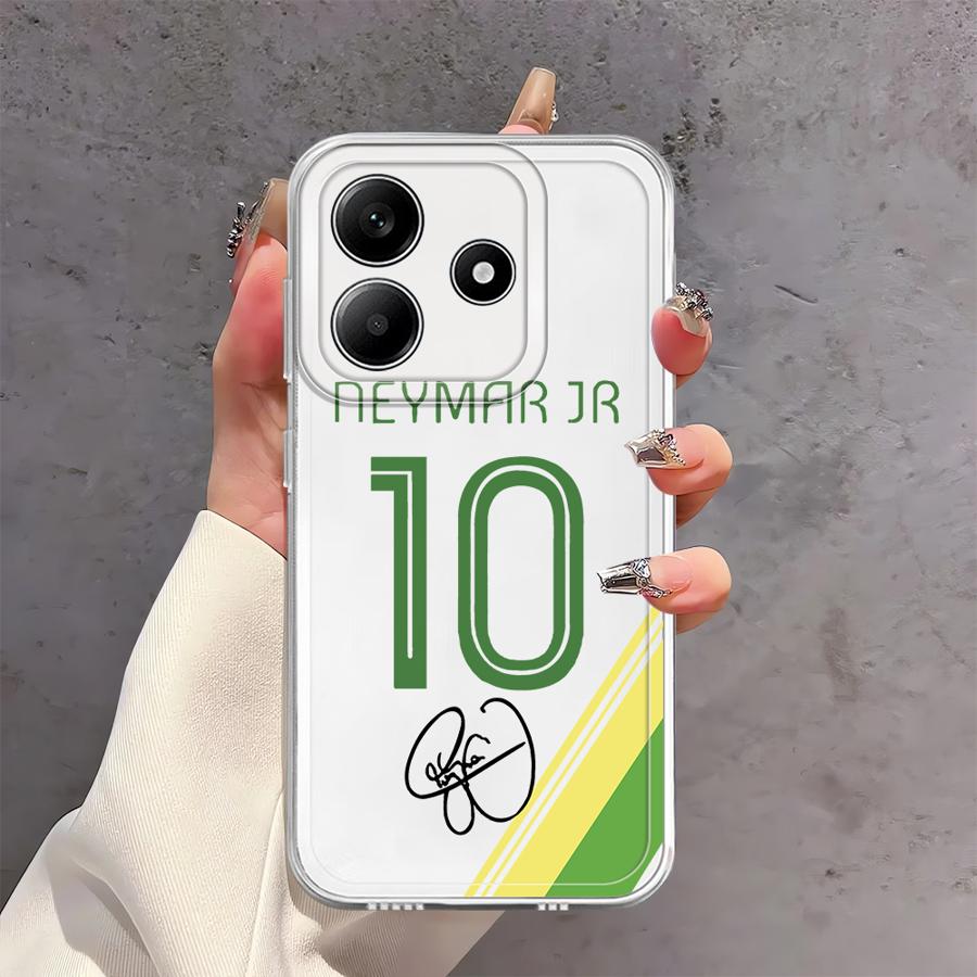 Case for Xiaomi Redmi Note 14 Pro Plus 14C 9 10 11 10S 11S 12 13C 12S A4 Note 13 Soft Phone Cover FootBall Number