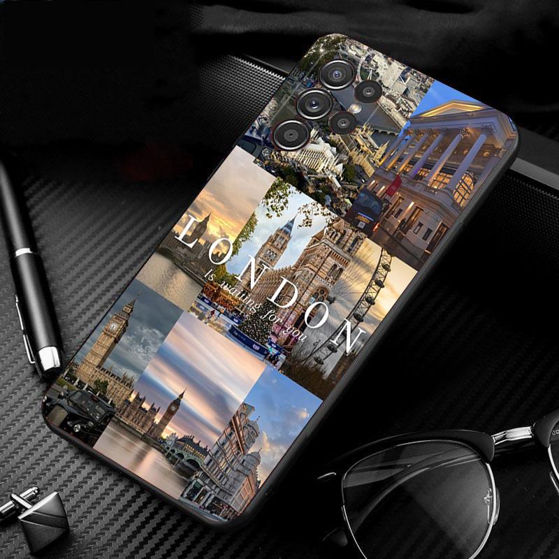 London aesthetics Phone Case For Samsung Galaxy S25 S24 S23 S22 S21 Ultra S24 S23 S22 S21 S25 Plus S24 S25 FE