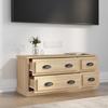 VidaXL TV Cabinet Sonoma Oak 100x35.5x45 Cm Engineered Wood 816451