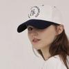 Round Logo Ball Cap (Navy&White)