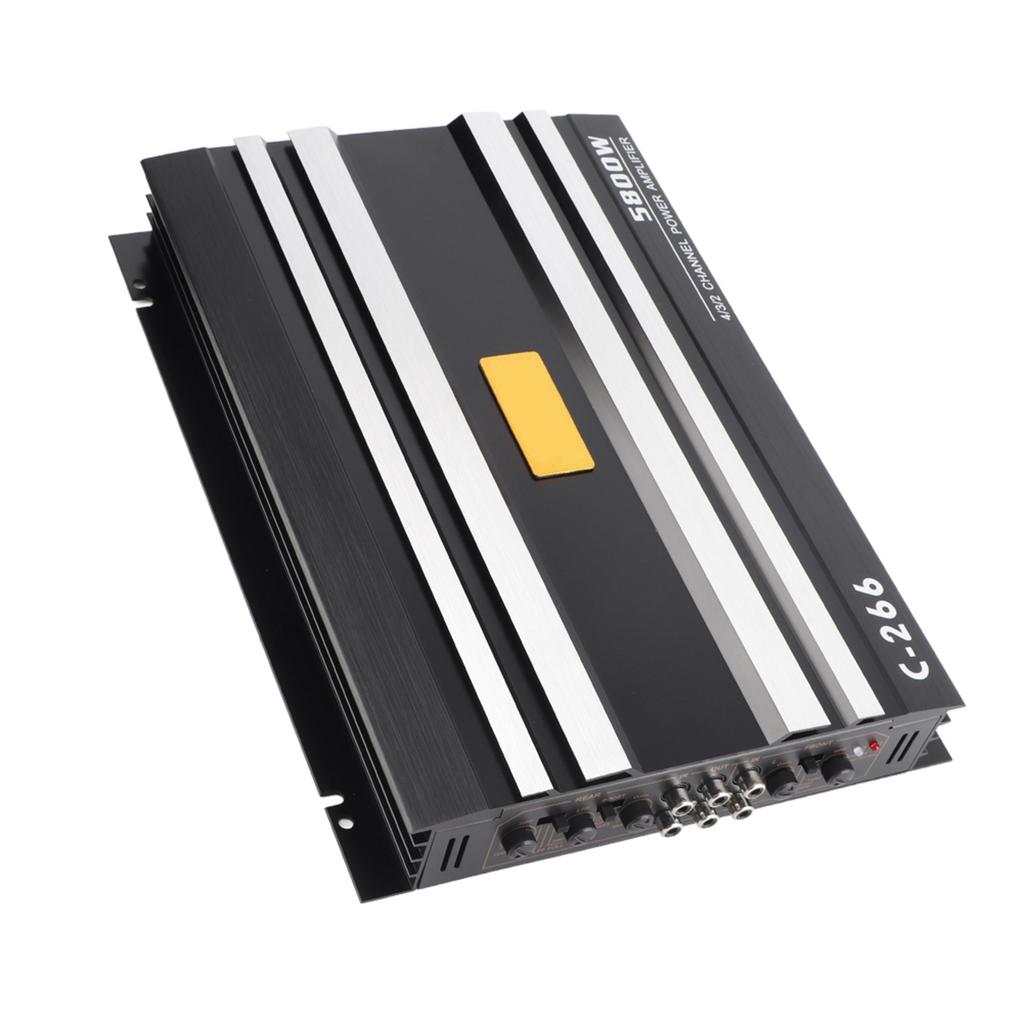Car Stereo Audio Amplifier Speaker Power Amp 12V 5800W Universal for Truck