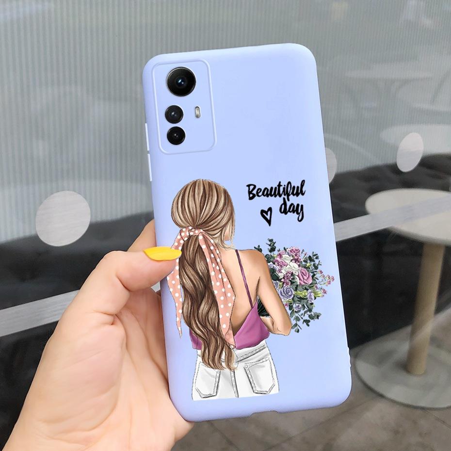 For Xiaomi Redmi Note 12S Phone Case 2023 Cute Printing Jelly Silicon Soft Back Cover For Redmi Note12s 4G