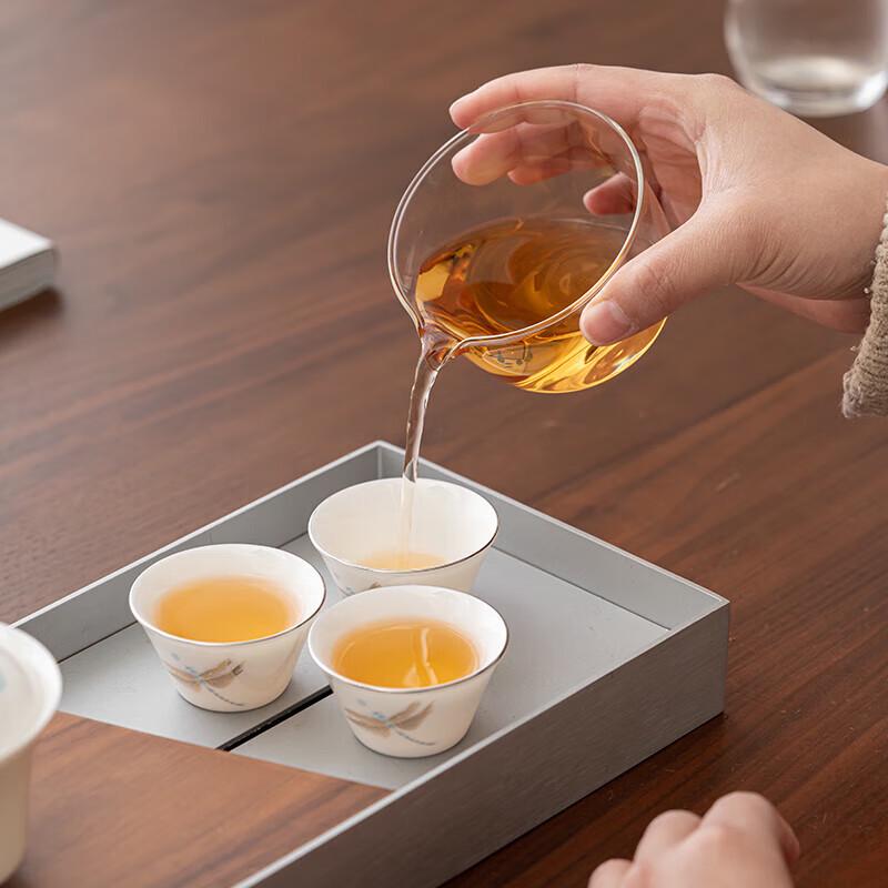 Flying Dragon Ceramic Portable Travel Tea Set