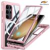 Per Samsung Galaxy S25 Ultra Plus S23 Protezione Magnetica Completa a 360 Gradi Custodia Impermeabile per Esterno con Ricarica Wireless per Galaxy S24 Ultra