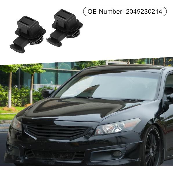 

Зажимы для накладок подушек заднего сиденья для Honda Accord 2003-2012 Черные (Набор из 2)