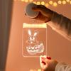 Festival LED Suction Cup Hangings Lamp Convenient Mounting Easter Lights Battery Operated LED Easter Light Adorment
