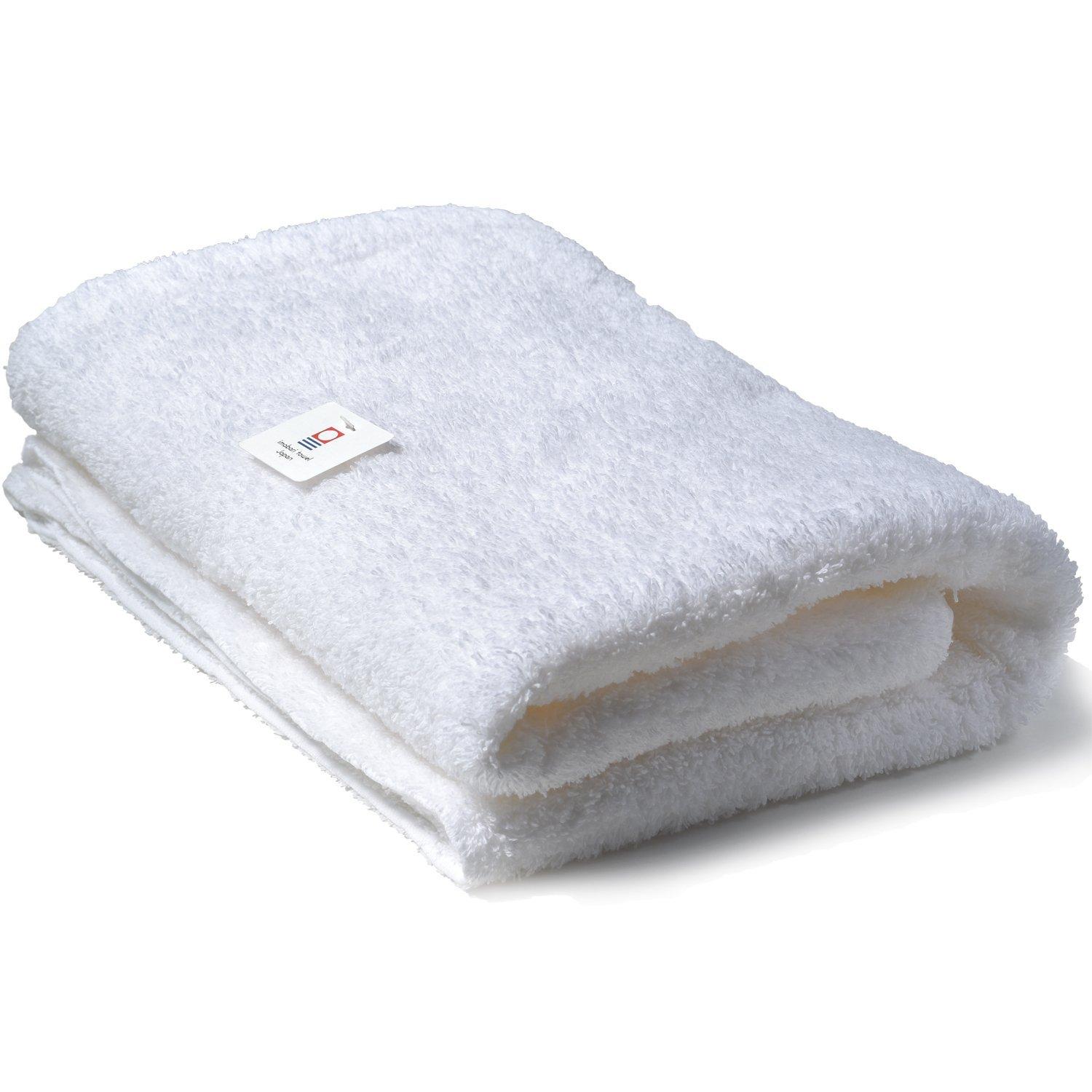 

Bloom Imabari Towel Certified Bath Towel, MS Premium, Thick, Hotel-Grade, Made in Japan, Soft and Fluffy, 100% Cotton (White)