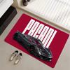Floor Mat Diatomite Bath Mat, Quick Dry, Absorbent, Multi-Scene Mat Sports Car P-Pagani