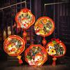 Luminous 2025 Snake Year Lantern Traditional Children Handheld Lantern  Hanfu Accessories