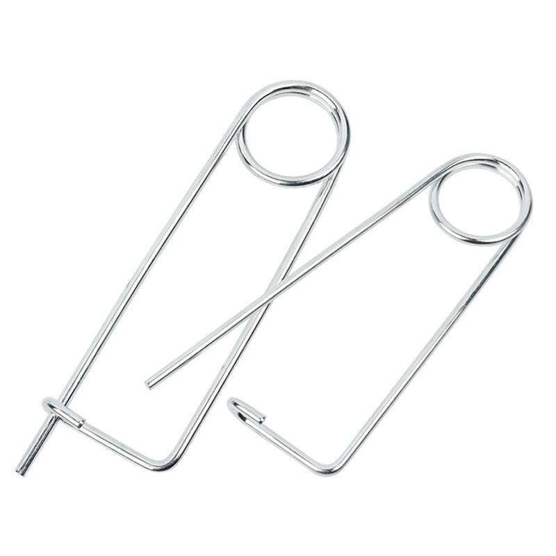 Univerzální zavírací špendlík Průměr drátu:2/3/4/5/6/6.5/8mm L:75-280mm Pojistné závlačky Pružinová spona Pozinkovaná uhlíková ocel
