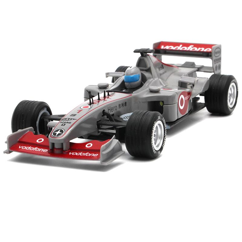 1:24 F1 Racing Formula Car Sound and Light Static Simulation Diecast Alloy Model Car Collect Children's Birthday Gifts