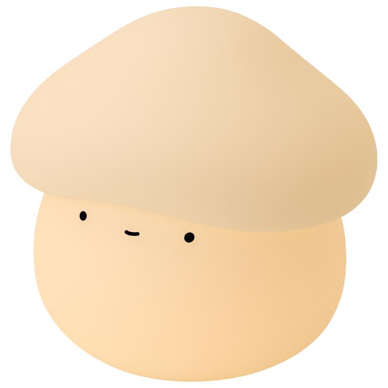 

Ночник для детей Грибной силиконовый ночник с регулируемой яркостью Таймер USB зарядка Светильник Декор для комнаты Детская спальня прикроватная тумбочка