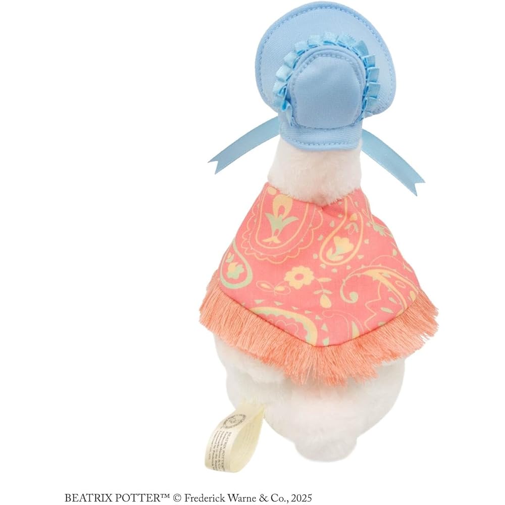 Yoshitoku Peter Rabbit Natural Series Jemima Puddle-Duck Plush Toy 30cm